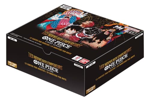 One Piece – Display/Box mit 24 Boosterpacks OP-09: Die neuen Kaiser – französische Version von One Piece Card Game