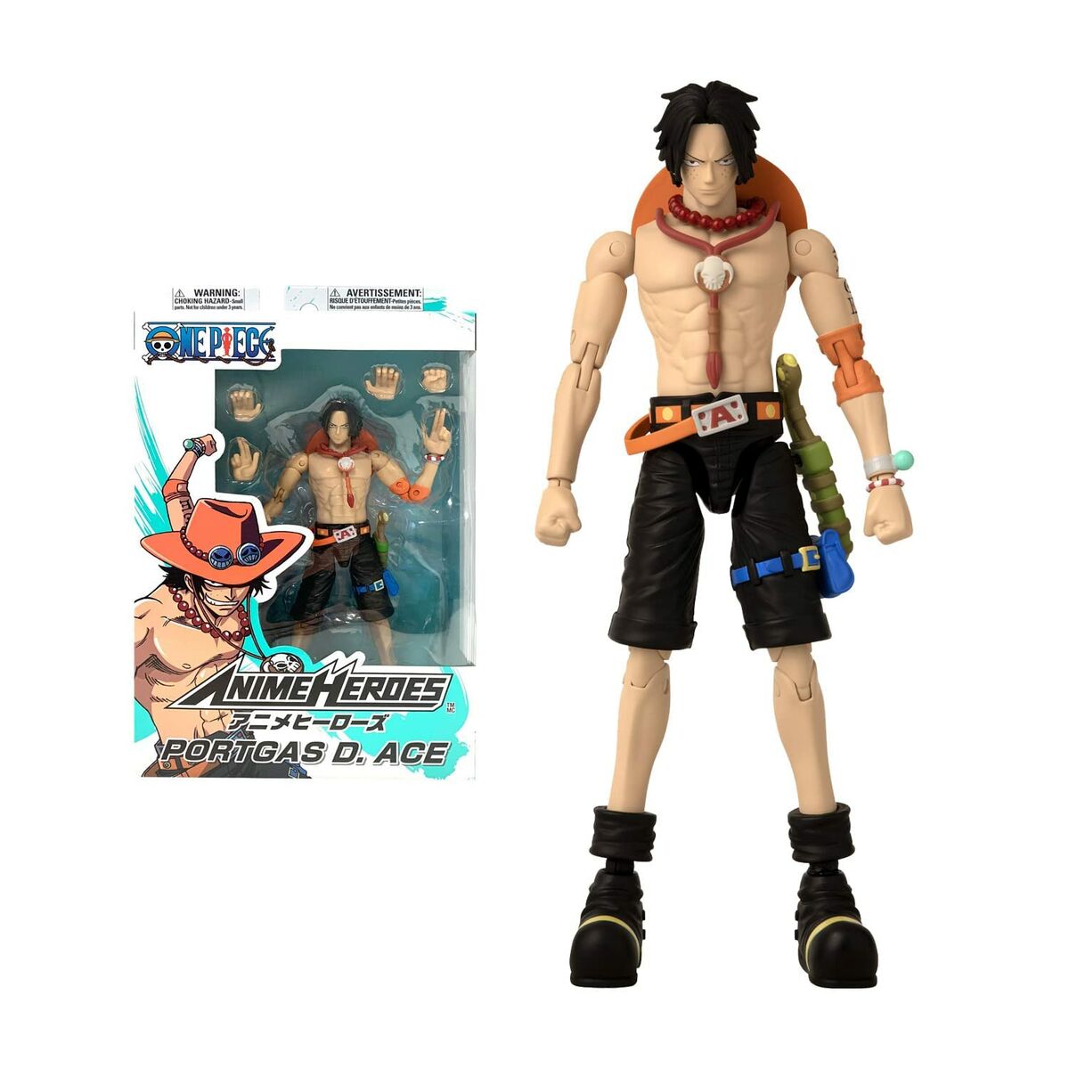 Actionfiguren One Piece Bandai Anime Heroes: Portgas D. Ace 17 cm Actionfiguren One Piece Bandai Anime Heroes: Portgas D. Ace 17 cm von One Piece