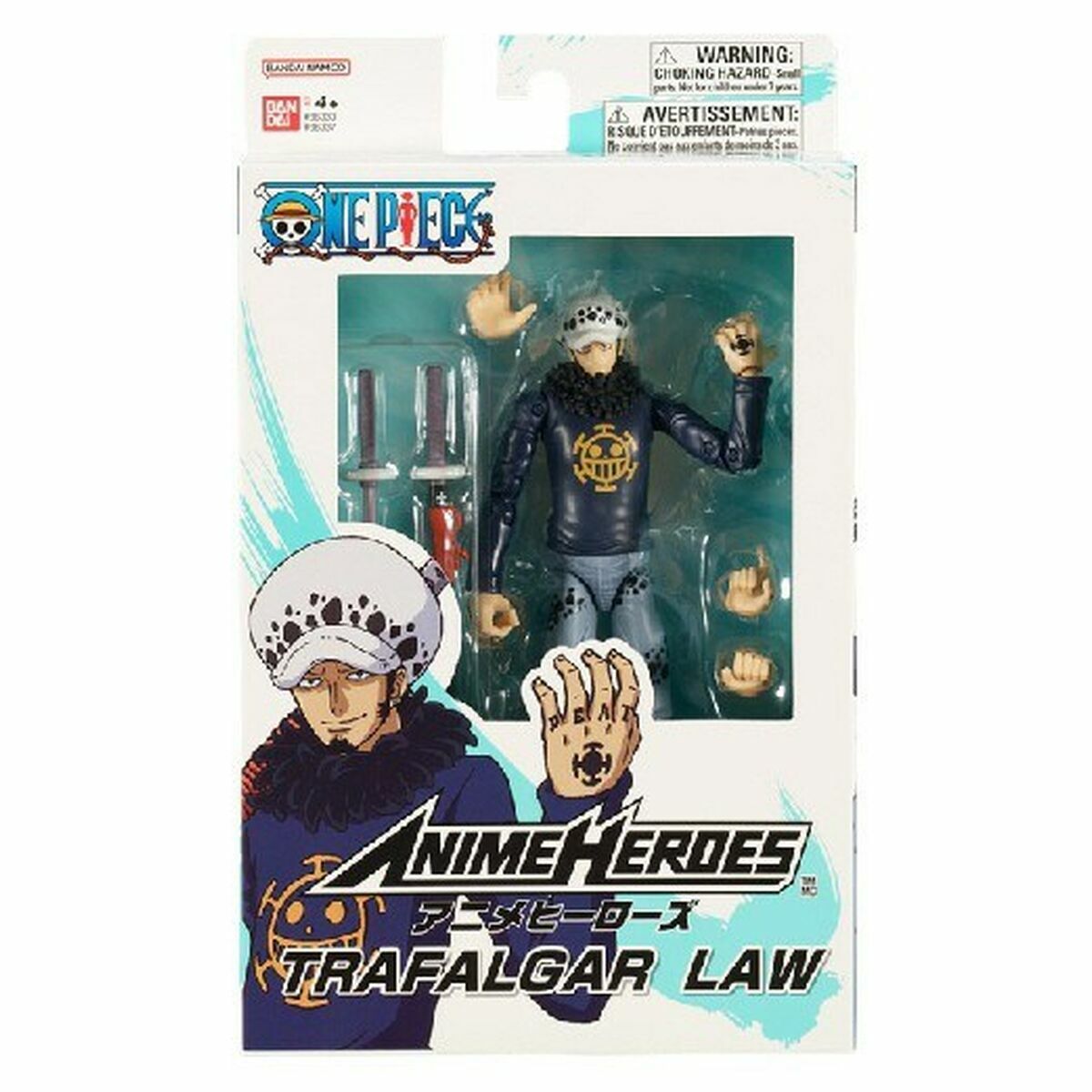 Actionfiguren One Piece Bandai Anime Heroes: Trafalgar Law 17 cm Actionfiguren One Piece Bandai Anime Heroes: Trafalgar Law 17 cm von One Piece