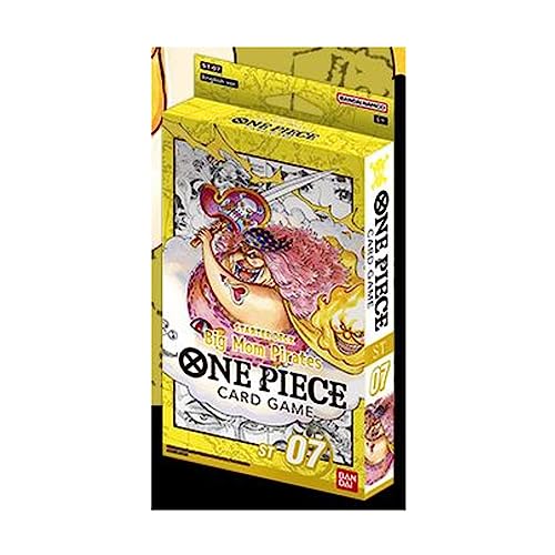 BANDAI | Einteiliges Kartenspiel: Starterdeck – Big Mom Pirates [ST-07] | Sammelkartenspiel | ab 6 Jahren | 2 Spieler | 20–30 Minuten Spieldauer von One Piece