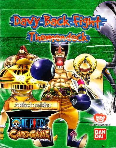 One Piece - Davy Back Fight Aufschneider Themendeck von One Piece