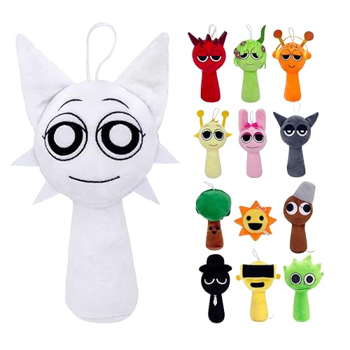 Onetraum Sprunki Incredibox Kuscheltier Plüschspielzeug Stofftiere: Kuschelig, Robust & Umweltfreundlich für Kinder und Spielefans (Wenda) von Onetraum