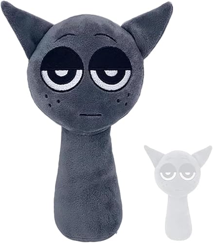 Onetraum Sprunki Incredibox Plüschspielzeug Stofftiere: Kuscheliger weicher Plüsch,Robust & Umweltfreundlich für Kinder und Spielefans (Gray) von Onetraum