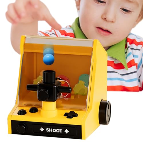 Onkujlpst Flipperautomat, Flipperautomat für Kinder - Dinosaurier-Pinball-Maschinen - Outdoor-Unterhaltungsspiele, pädagogisches interaktives Spielzeug für Kinder, Mädchen und Jungen von Onkujlpst