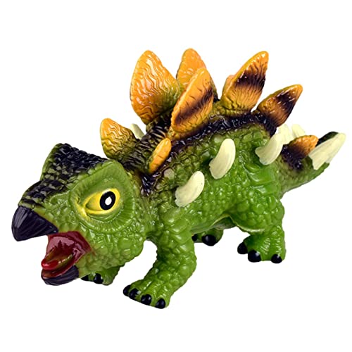 Realistisches Dinosaurierspielzeug,Quietschende Dinosaurier-Spielzeugfiguren simuliert | Kognitive Kinderornamente, kreatives Kinderspielzeug für Dinosaurierliebhaber, Erwachsene, Zimmer ab 3 Jahren von Onkujlpst