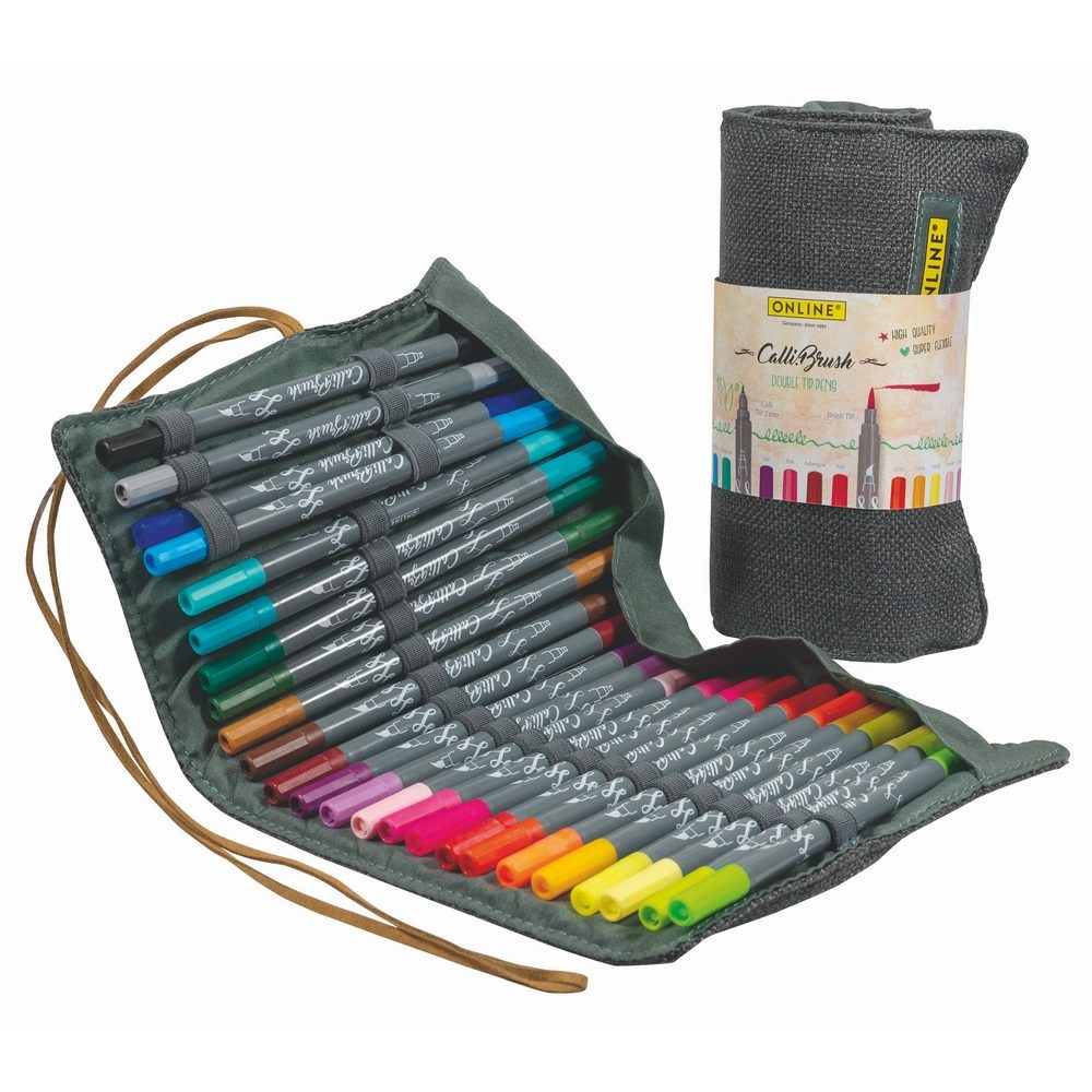 Online Calli.Brush Double Tip Pens 24er Set Online Calli.Brush Double Tip Pens 24er Set von Online