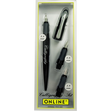 Online Kalligrafiefüllfederhalter-Set Air schwarz Online Kalligrafiefüllfederhalter-Set Air schwarz von Online