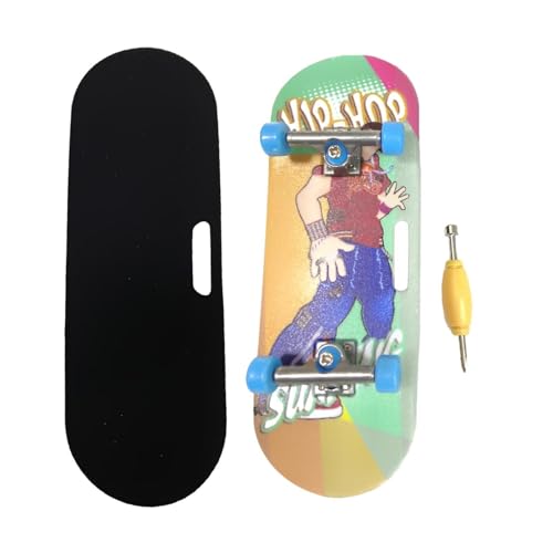 Onlynery Fingerbretter - Rutschfestes kreatives Mini-Skateboard | Langlebige, professionelle Finger-Skateboards für Kinder, Lernspielzeug für Jugendliche und Erwachsene von Onlynery