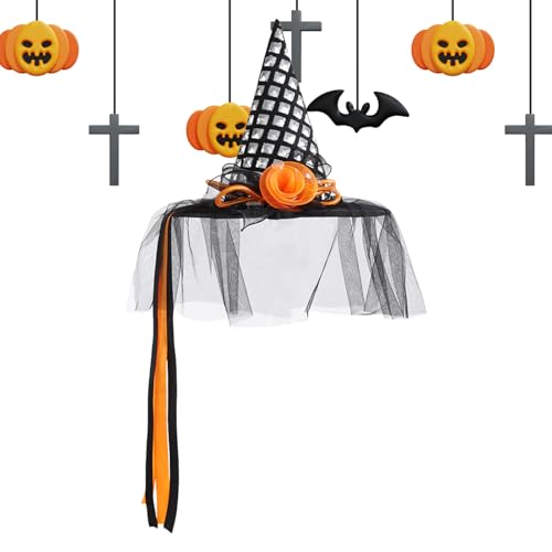 Onlynery Hexenhut Halloween,Spitzer Hexenhut Mit Breiter Krempe Für Erwachsene - Klassische Kostüm-Hüte für Kinder, einsetzbar bei Innen- und Außenaktivitäten, an Orten wie Zuhause, Bar, Garten, als Onlynery Hexenhut Halloween,Spitzer Hexenhut Mit Breiter Krempe Für Erwachsene - Klassische Kostüm-Hüte für Kinder, einsetzbar bei Innen- und Außenaktivitäten, an Orten wie Zuhause, Bar, Garten, als von Onlynery