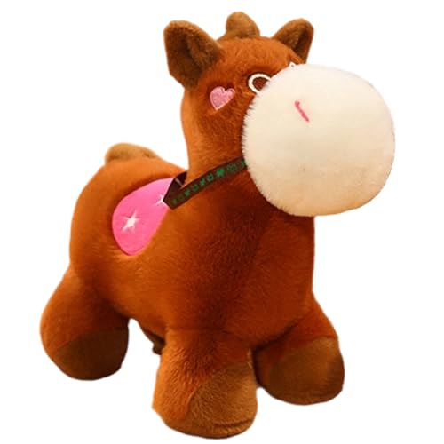 Onlynery Plüschtier,Plüschpferd Tierpuppe | Beruhigendes Kuscheltier Für Kinder Mädchen Onlynery Plüschtier,Plüschpferd Tierpuppe | Beruhigendes Kuscheltier Für Kinder Mädchen von Onlynery