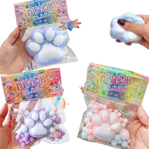 3 Stück Taba Squishy, Katzenpfote Squishy, Mini-Tiere Stressabbau-Spielzeug, Squishy Pfote, Neuheit, lustige Tiere, Stressabbau, Zappelspielzeug für Erwachsene Jungen Mädchen Geburtstagsgeschenk 3 Stück Taba Squishy, Katzenpfote Squishy, Mini-Tiere Stressabbau-Spielzeug, Squishy Pfote, Neuheit, lustige Tiere, Stressabbau, Zappelspielzeug für Erwachsene Jungen Mädchen Geburtstagsgeschenk von Onperpoe