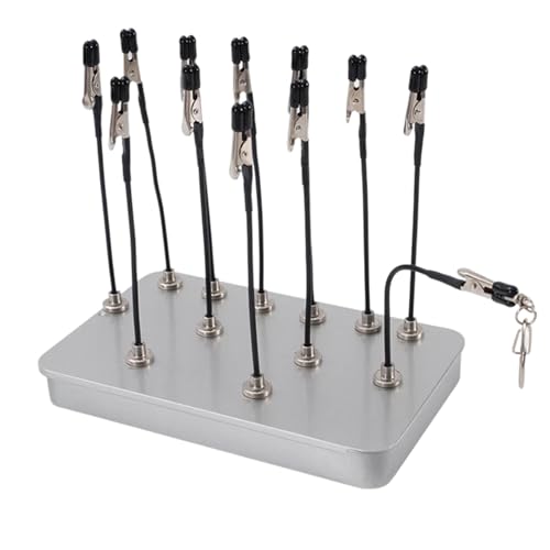 Onperpoe 12 Stück Löthilfe mit Krokodilklemmen und Magnetischem Sockel Flexibler Modellbau Zubehör Rutschfestem Design und Einstellbar Ideal für Modellierung Helfende Hand Löten und Bastelarbeiten Onperpoe 12 Stück Löthilfe mit Krokodilklemmen und Magnetischem Sockel Flexibler Modellbau Zubehör Rutschfestem Design und Einstellbar Ideal für Modellierung Helfende Hand Löten und Bastelarbeiten von Onperpoe