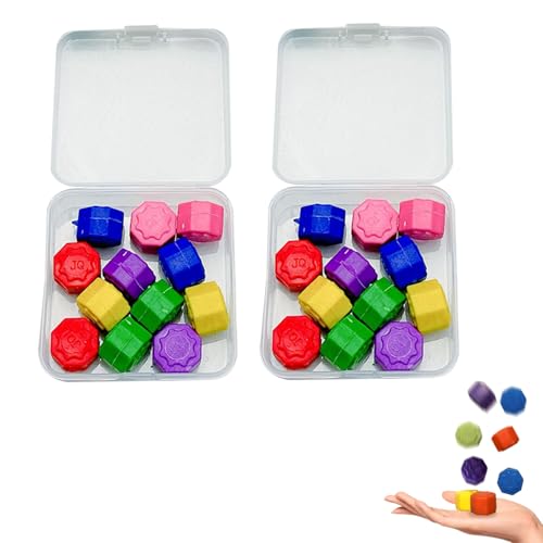 Onperpoe 24 Stück Gonggi Koreanisches Spiel, Gonggi-Steine Traditionelle Reflex-Herausforderung Spielen Gong Gi Mini Greiflsteine Hand-Augen-Koordination Gonggi-Spiel für TV-Fans Onperpoe 24 Stück Gonggi Koreanisches Spiel, Gonggi-Steine Traditionelle Reflex-Herausforderung Spielen Gong Gi Mini Greiflsteine Hand-Augen-Koordination Gonggi-Spiel für TV-Fans von Onperpoe