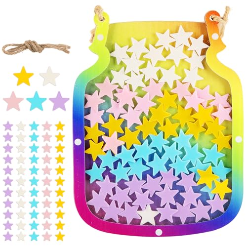 Onperpoe Belohnungsglas Klassenzimmer Stern Belohnungsglas für Kinder Motivierendes Belohnungsglas Stern Personalisiertes Belohnungssystem Kinder zur Förderung von Kindern in der Schule oder zu Hause Onperpoe Belohnungsglas Klassenzimmer Stern Belohnungsglas für Kinder Motivierendes Belohnungsglas Stern Personalisiertes Belohnungssystem Kinder zur Förderung von Kindern in der Schule oder zu Hause von Onperpoe