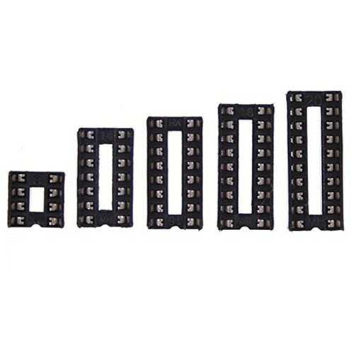 Onpira sro IC-Sockel Set Sortiment DIL 8pol, 14pol, 16pol, 18pol, 20pol 174 Stück von Onpira sro
