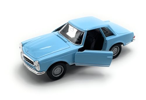 Onwomania Modellauto kompatibel mit 230SL Oldtimer Klassiker 1:34-39 Blau Auto Miniatur Fahrzeug Onwomania Modellauto kompatibel mit 230SL Oldtimer Klassiker 1:34-39 Blau Auto Miniatur Fahrzeug von Onwomania