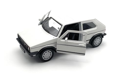 Onwomania Modellauto kompatibel mit Golf 1 l GTI 1:34-39 Weiß Auto Miniatur Fahrzeug von Onwomania