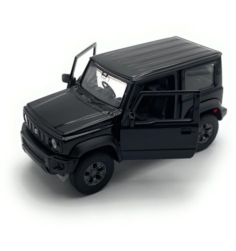 Onwomania Modellauto kompatibel mit Jimny SUV 1:34-39 Schwarz Auto Miniatur Fahrzeug Onwomania Modellauto kompatibel mit Jimny SUV 1:34-39 Schwarz Auto Miniatur Fahrzeug von Onwomania