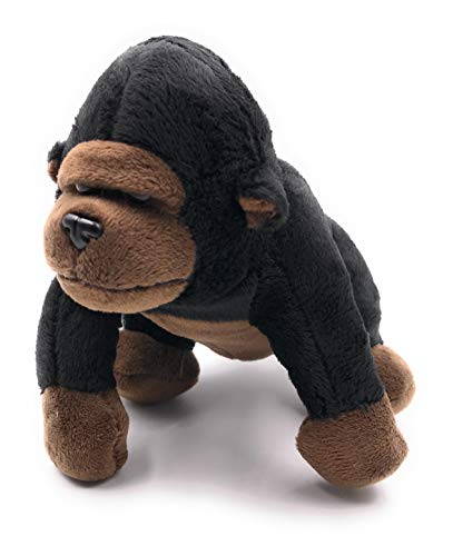 Onwomania Plüschtier Kuscheltier Stoff Tier Gorilla stehend AFFE 16 cm von Onwomania