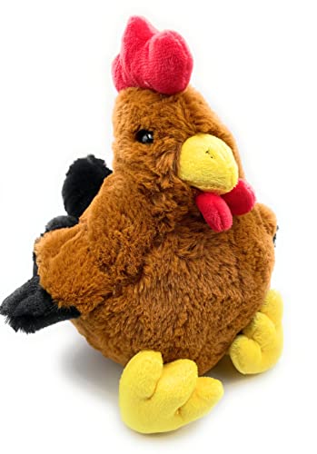 Onwomania Plüschtier Kuscheltier Stoff Tier Huhn Hahn Vogel Bauernhof 25cm Braun Onwomania Plüschtier Kuscheltier Stoff Tier Huhn Hahn Vogel Bauernhof 25cm Braun von Onwomania