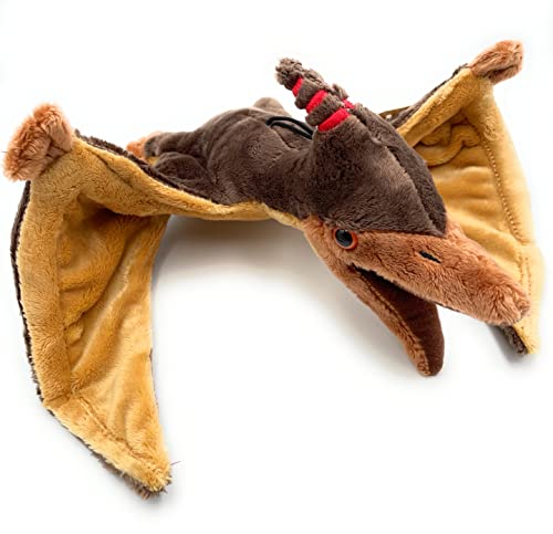 Onwomania Plüschtier Kuscheltier Stoff Tier Pteranodon Flug Dino Saurier 44cm Braun Onwomania Plüschtier Kuscheltier Stoff Tier Pteranodon Flug Dino Saurier 44cm Braun von Onwomania