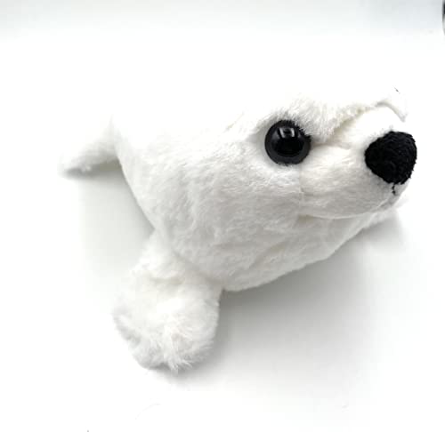 Onwomania Peluche Grottenolm – Animale Strano In Tessuto Morbido, Bianco 33 Cm
