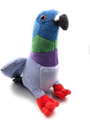 Onwomania Plüschtier Kuscheltier Stoff Tier Taube blau Vogel 19 cm von Onwomania