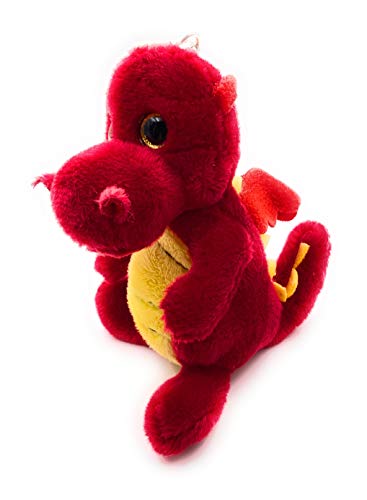 Onwomania Plüschtier Stofftier Kuscheltier Fabelwesen Feuerdrache Drache rot Rot Onwomania Plüschtier Stofftier Kuscheltier Fabelwesen Feuerdrache Drache rot Rot von Onwomania