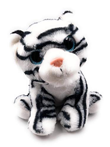 Onwomania Plüschtier Stofftier Kuscheltier Königstiger Schneetiger Tiger Weiss Länge 25 cm Weiß Onwomania Plüschtier Stofftier Kuscheltier Königstiger Schneetiger Tiger Weiss Länge 25 cm Weiß von Onwomania