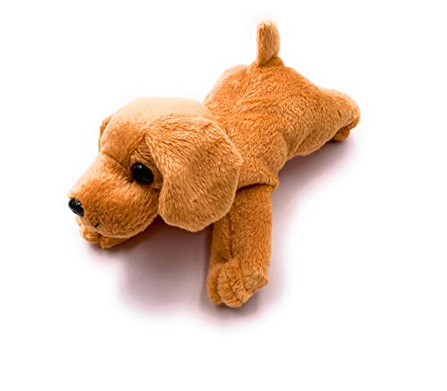 Onwomania Plüschtier Stofftier Kuscheltier Vierbeiner Welpe Hund Länge 18 cm Braun Onwomania Plüschtier Stofftier Kuscheltier Vierbeiner Welpe Hund Länge 18 cm Braun von Onwomania