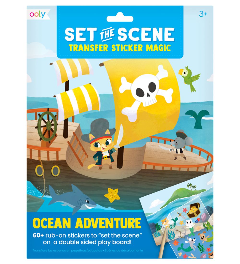 Ooly Aufkleber-Set - Set The Scene - Ocean -Abenteuer - Ooly - One Size - Sticker Ooly Aufkleber-Set - Set The Scene - Ocean -Abenteuer - Ooly - One Size - Sticker von Ooly