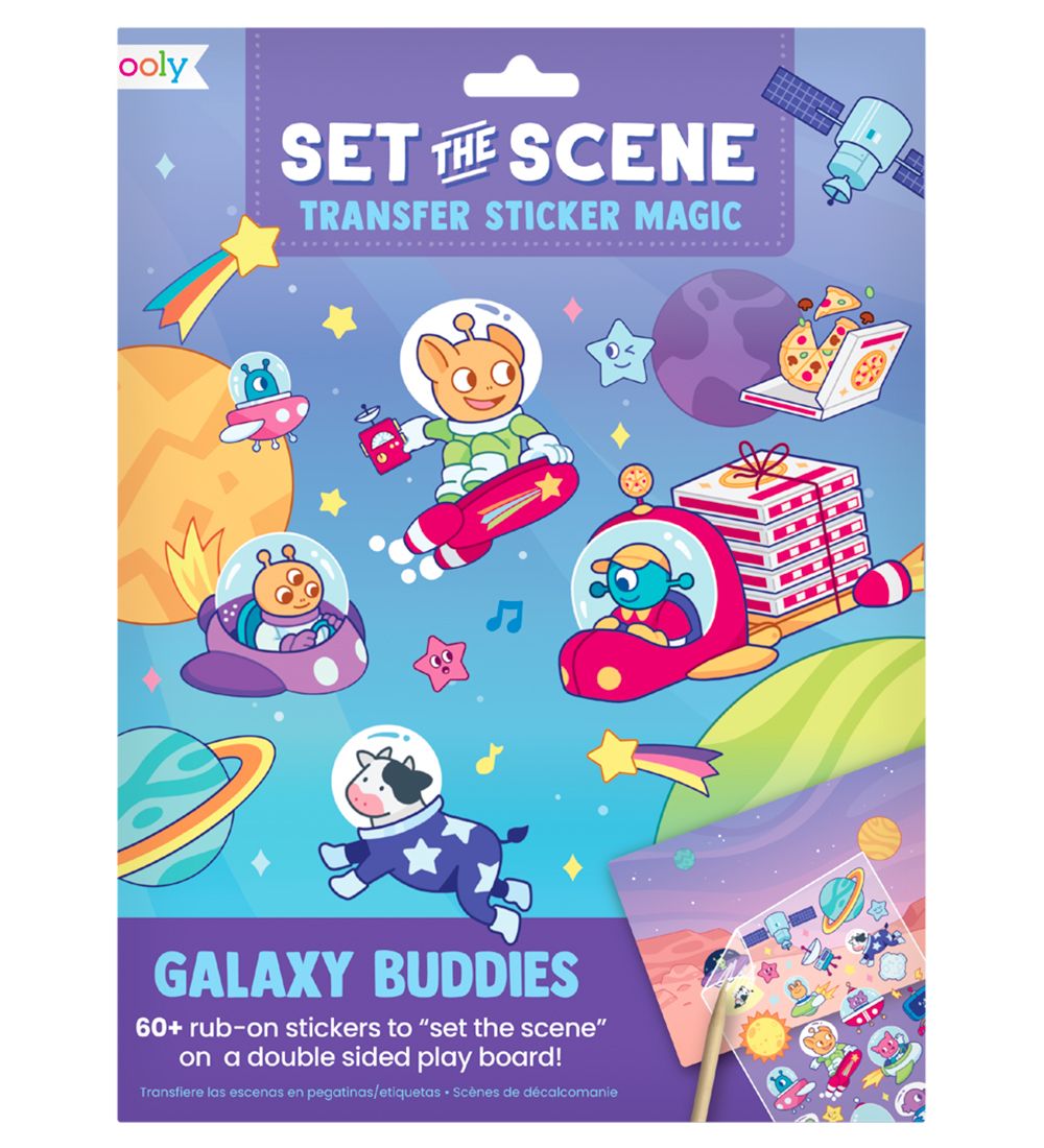 Ooly Aufkleber-Set - Set the Scene - Galaxy Buddies - Ooly - One Size - Sticker Ooly Aufkleber-Set - Set the Scene - Galaxy Buddies - Ooly - One Size - Sticker von Ooly