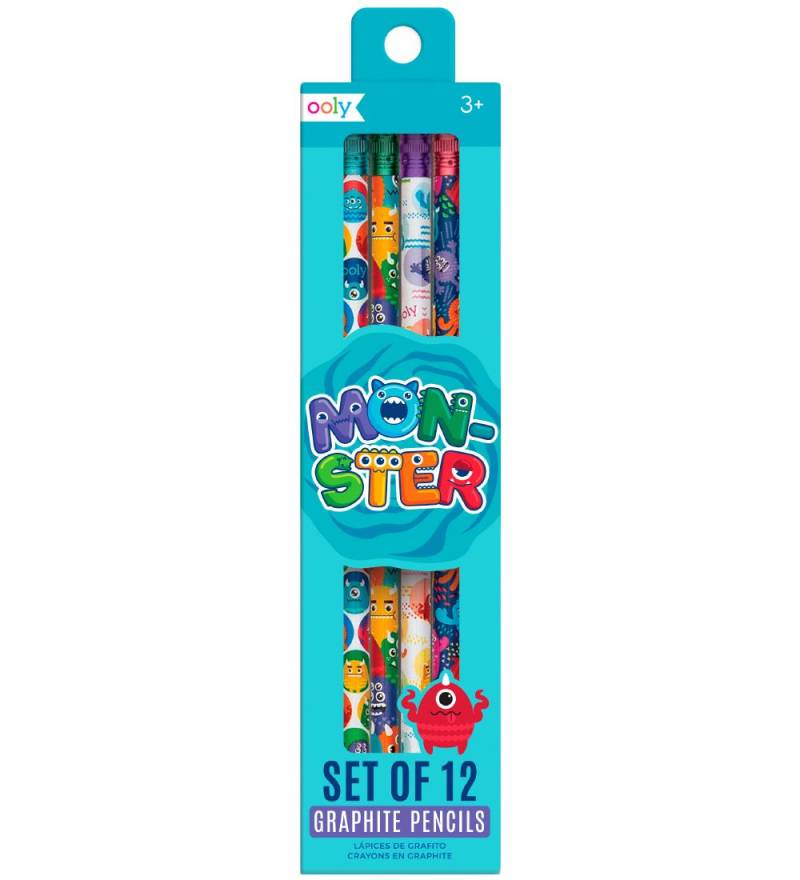 Ooly Bleistifte - Monster - 12er-Pack - Bunt - Ooly - One Size - Bleistifte Ooly Bleistifte - Monster - 12er-Pack - Bunt - Ooly - One Size - Bleistifte von Ooly