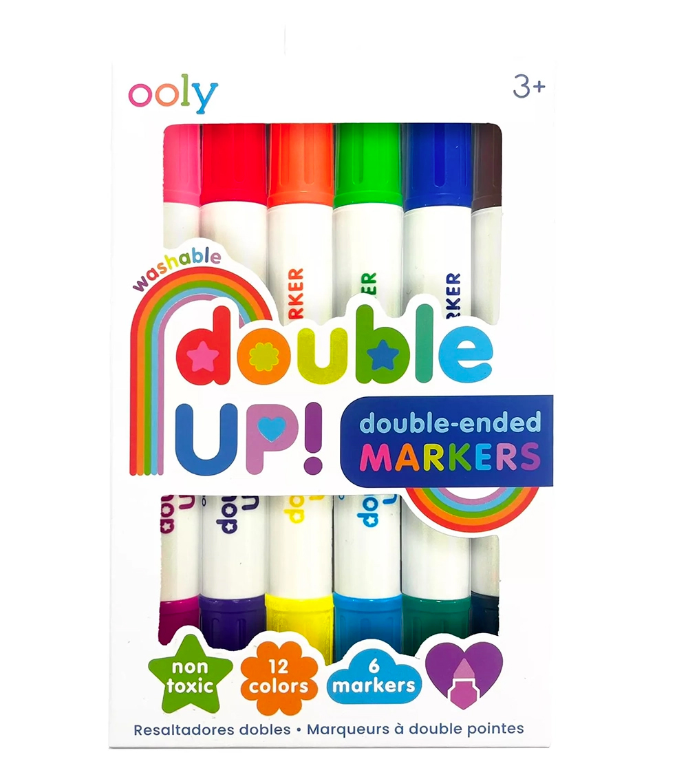 Ooly Doppelseitig Filzstifte - Double Up! - 6 st. - Ooly - One Size - Filzstifte Ooly Doppelseitig Filzstifte - Double Up! - 6 st. - Ooly - One Size - Filzstifte von Ooly
