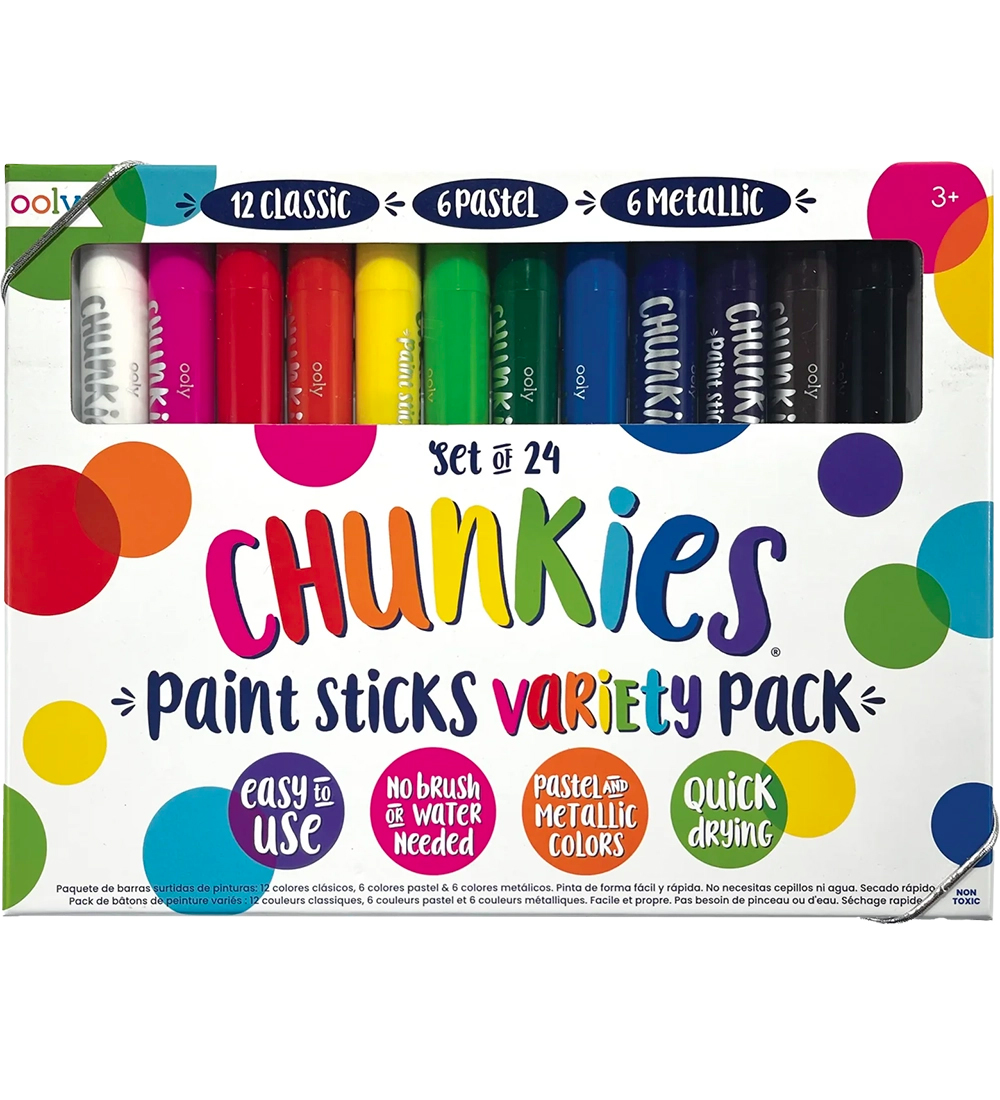 Ooly Filzstifte - Chunkies Paint Sticks - 24 st. - Ooly - One Size - Filzstifte Ooly Filzstifte - Chunkies Paint Sticks - 24 st. - Ooly - One Size - Filzstifte von Ooly