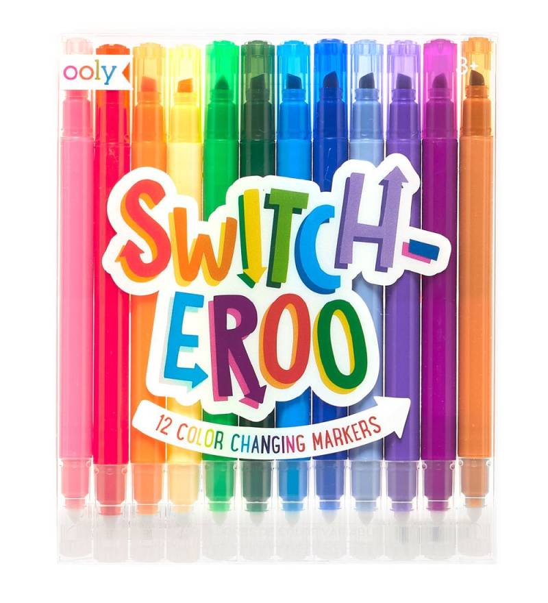 Ooly Filzstifte m. Farbwechsel – Switch-Eroo – 12 st. - Ooly - One Size - Filzstifte Ooly Filzstifte m. Farbwechsel – Switch-Eroo – 12 st. - Ooly - One Size - Filzstifte von Ooly