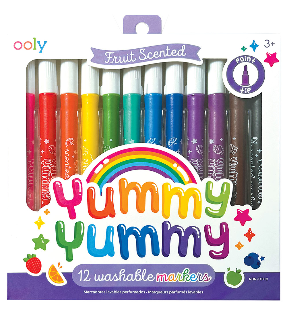 Ooly Filzstifte m. Fruchtiger Duft - 12 st. - Yummy+ Yummy+ - Ooly - One Size - Filzstifte Ooly Filzstifte m. Fruchtiger Duft - 12 st. - Yummy+ Yummy+ - Ooly - One Size - Filzstifte von Ooly