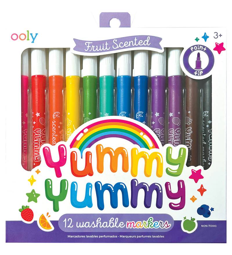 Ooly Filzstifte m. Fruchtiger Duft - 12 st. - Yummy+ Yummy+ - Ooly - One Size - Filzstifte Ooly Filzstifte m. Fruchtiger Duft - 12 st. - Yummy+ Yummy+ - Ooly - One Size - Filzstifte von Ooly