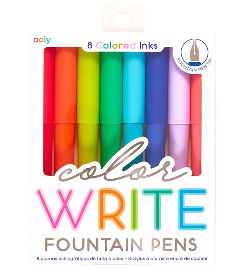 Ooly Füllfederhalter - 8 st. - Color Write Füllfederhalter - Ooly - One Size - Filzstifte Ooly Füllfederhalter - 8 st. - Color Write Füllfederhalter - Ooly - One Size - Filzstifte von Ooly