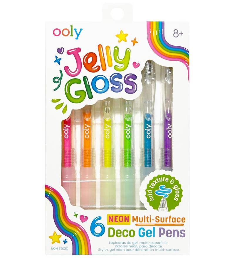 Ooly Gelstifte - 6 st. - Jelly Glanzstifte - Ooly - One Size - Filzstifte Ooly Gelstifte - 6 st. - Jelly Glanzstifte - Ooly - One Size - Filzstifte von Ooly