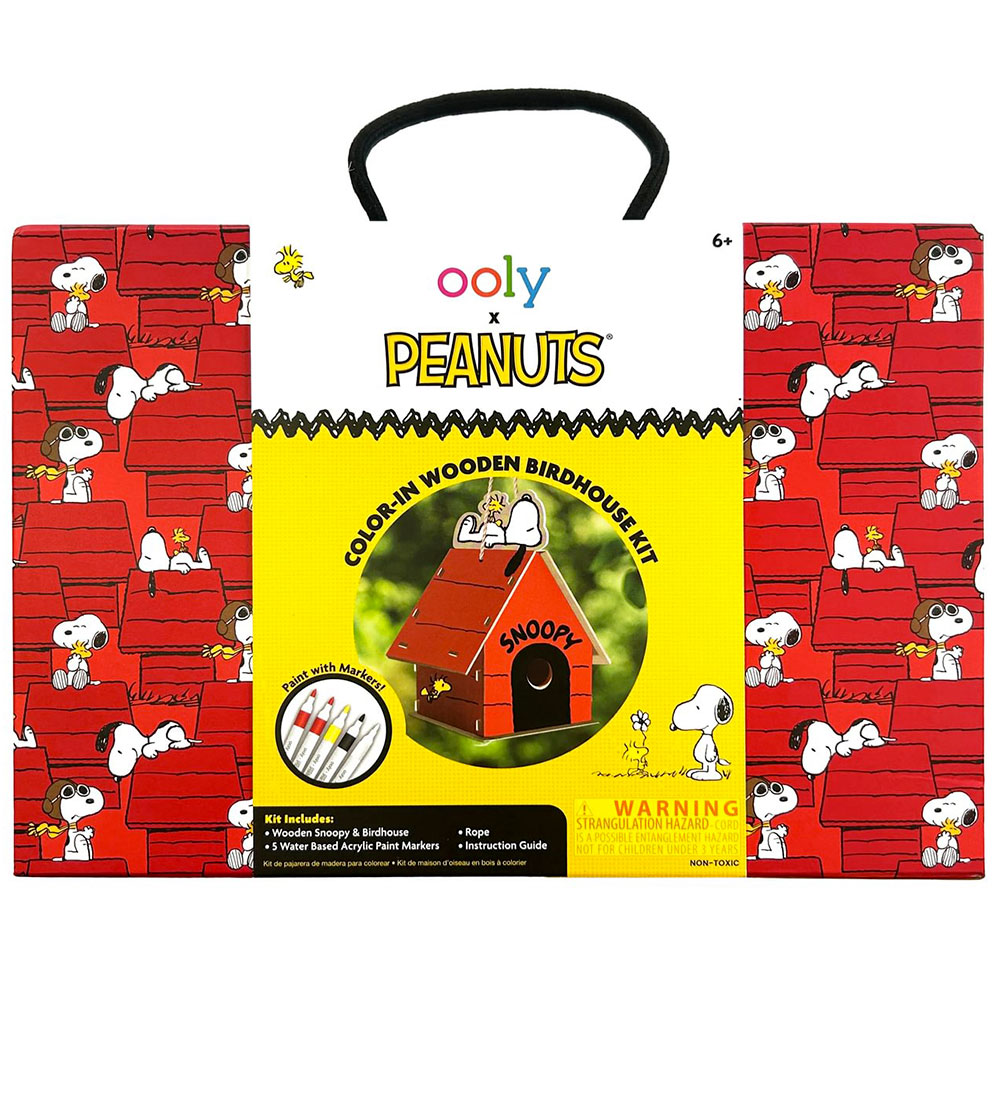 Ooly Kreatives Spielset - PEANUTS - Vogelhaus m. Filzstifte - Ooly - One Size - Kreatives Spielset Ooly Kreatives Spielset - PEANUTS - Vogelhaus m. Filzstifte - Ooly - One Size - Kreatives Spielset von Ooly