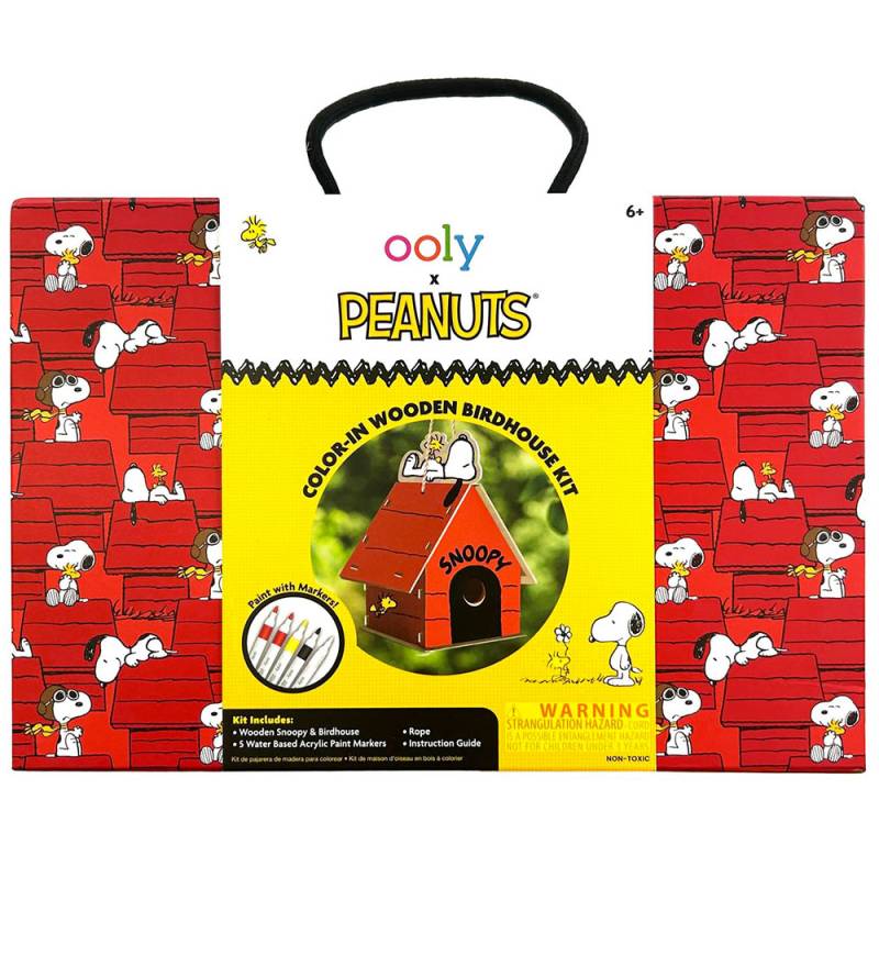 Ooly Kreatives Spielset - PEANUTS - Vogelhaus m. Filzstifte - Ooly - One Size - Kreatives Spielset Ooly Kreatives Spielset - PEANUTS - Vogelhaus m. Filzstifte - Ooly - One Size - Kreatives Spielset von Ooly