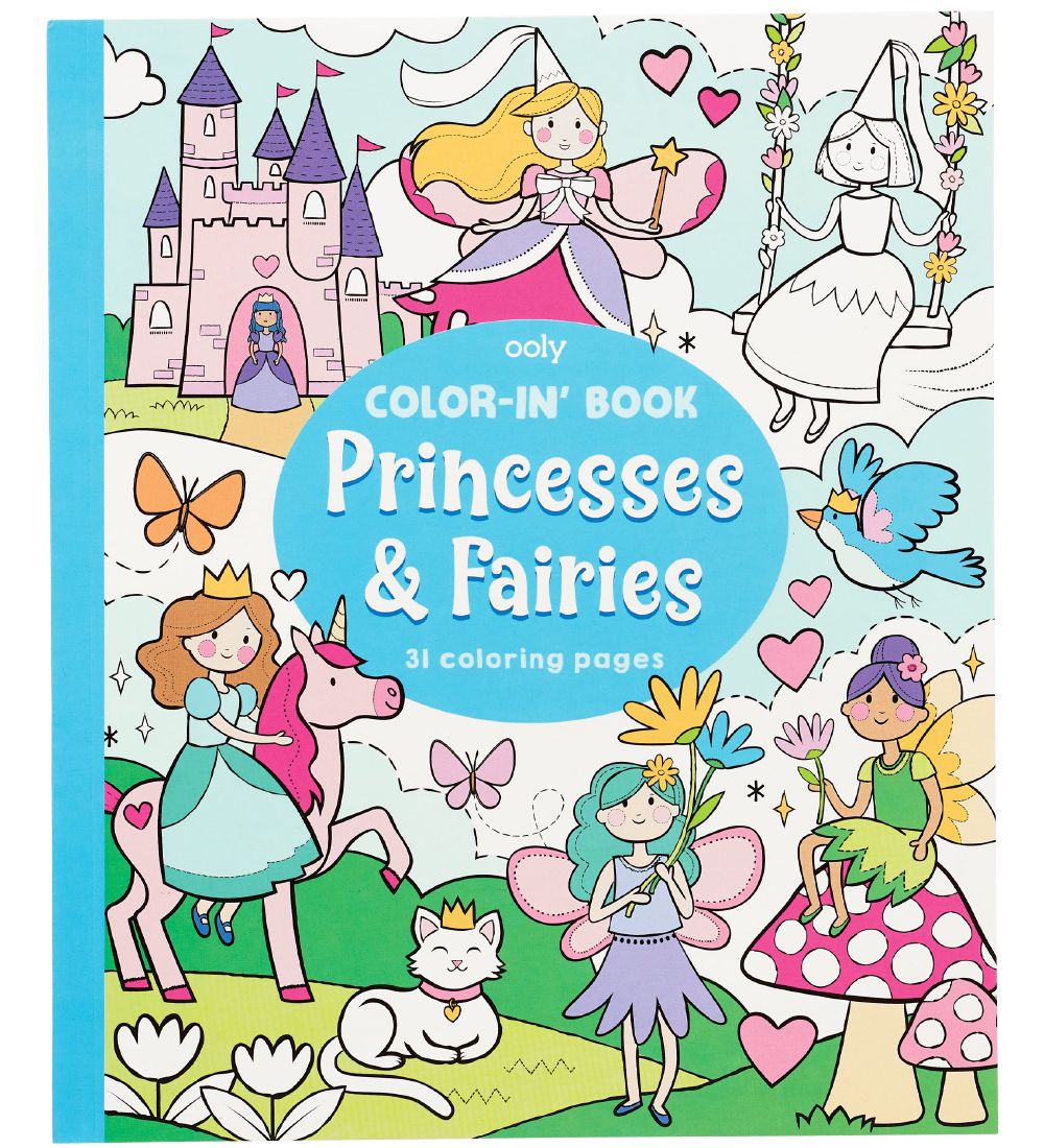 Ooly Malbuch - 31 Seiten - Princesses & Fairies - Ooly - One Size - Malbücher Ooly Malbuch - 31 Seiten - Princesses & Fairies - Ooly - One Size - Malbücher von Ooly