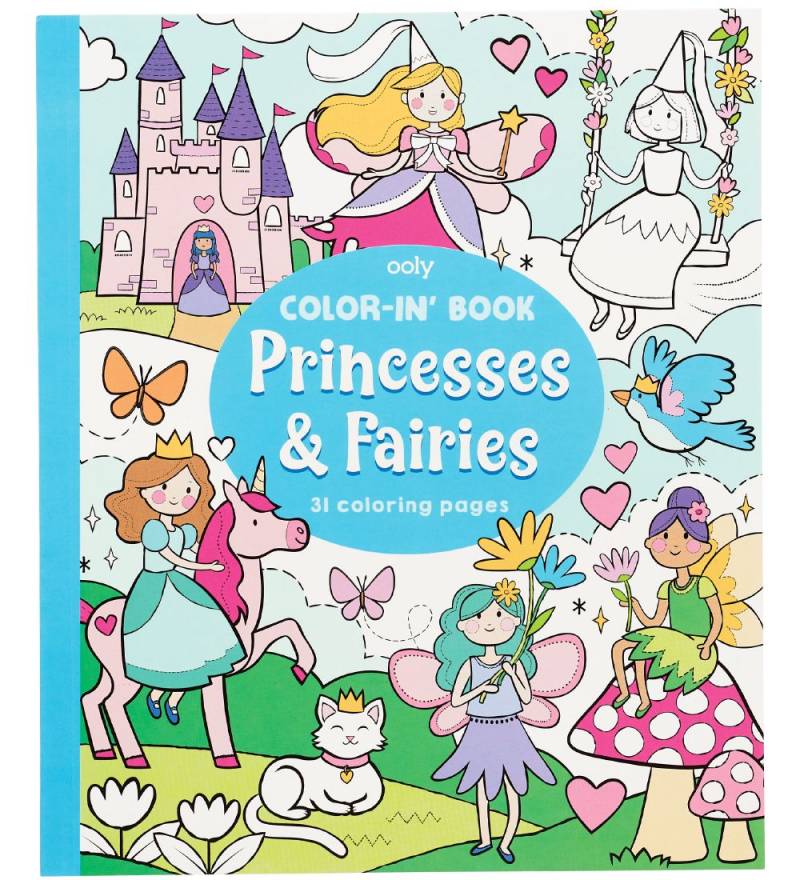 Ooly Malbuch - 31 Seiten - Princesses & Fairies - Ooly - One Size - Malbücher Ooly Malbuch - 31 Seiten - Princesses & Fairies - Ooly - One Size - Malbücher von Ooly