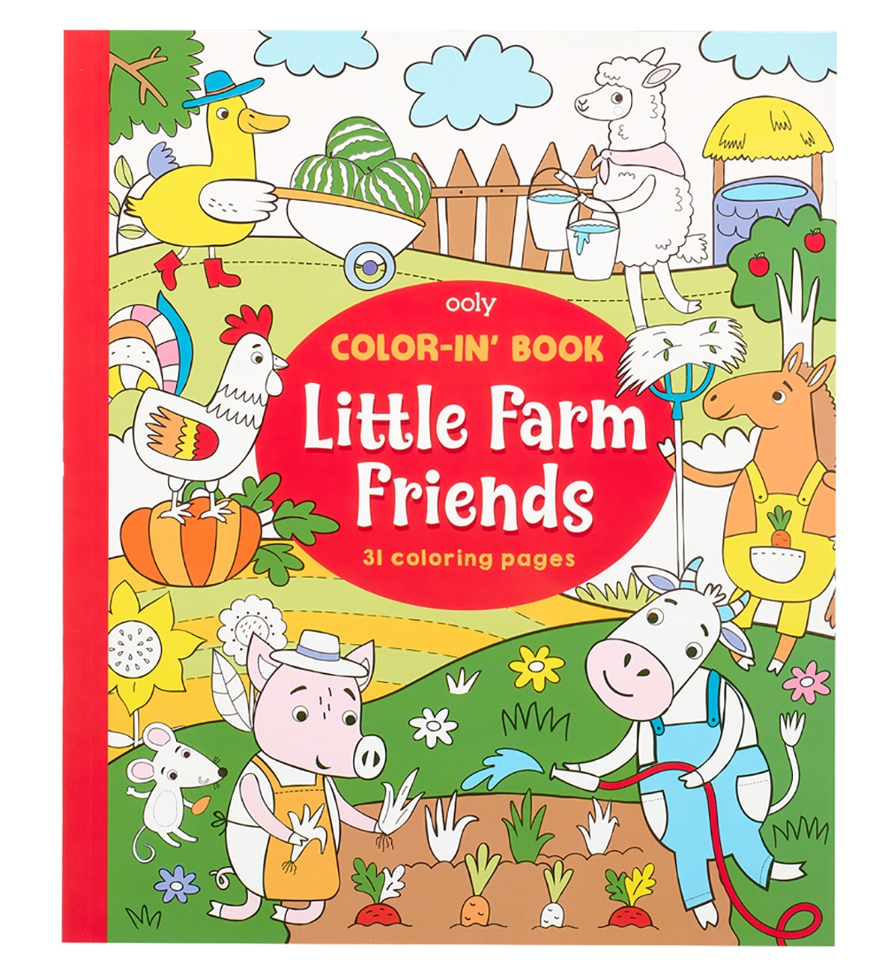 Ooly Malbuch - Little Farm Friends - Ooly - One Size - Malbücher Ooly Malbuch - Little Farm Friends - Ooly - One Size - Malbücher von Ooly