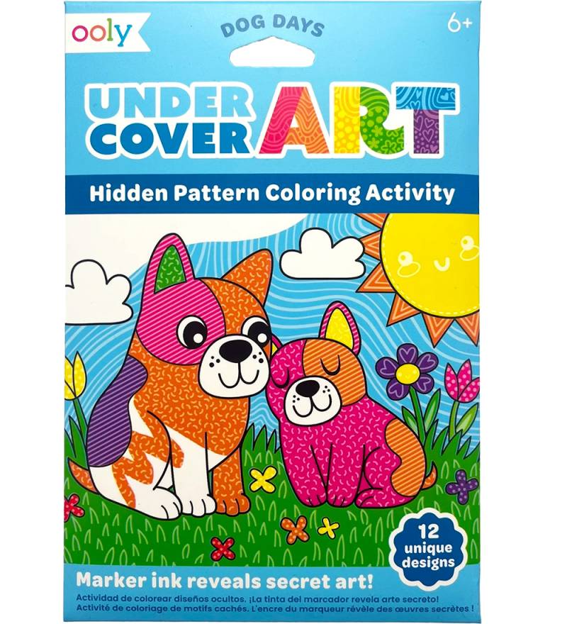 Ooly Malvorlage - Undercover Art - 12 st. - Dog Tage - Ooly - One Size - Malbücher Ooly Malvorlage - Undercover Art - 12 st. - Dog Tage - Ooly - One Size - Malbücher von Ooly