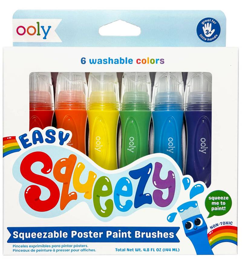 Ooly Plakatfarbe m. Pinsel - 6 st. - Easy Quetschflasche - Ooly - One Size - Buntstiftsets Ooly Plakatfarbe m. Pinsel - 6 st. - Easy Quetschflasche - Ooly - One Size - Buntstiftsets von Ooly