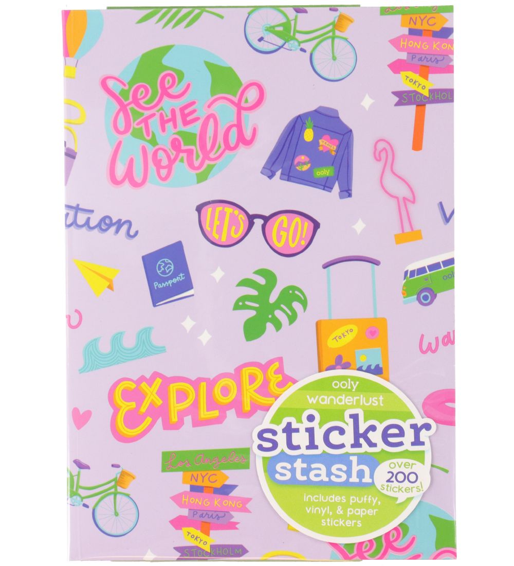 Ooly Stickers - 200+ st.. - Fernweh - Ooly - One Size - Sticker Ooly Stickers - 200+ st.. - Fernweh - Ooly - One Size - Sticker von Ooly