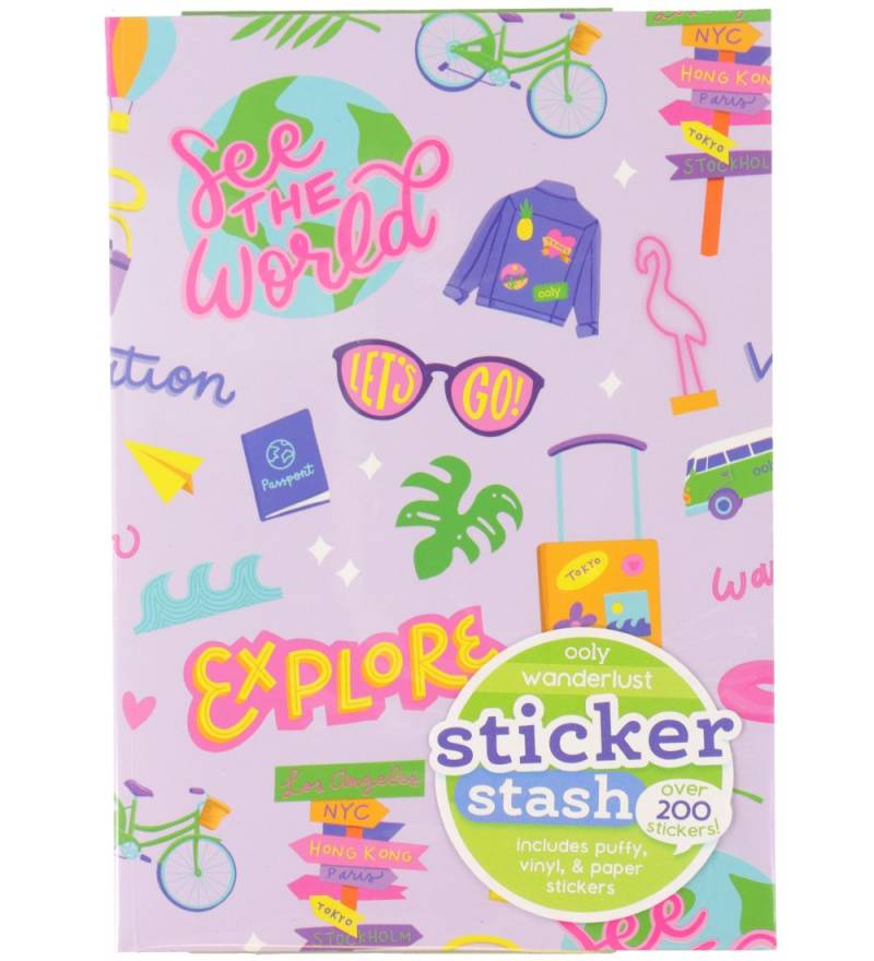 Ooly Stickers - 200+ st.. - Fernweh - Ooly - One Size - Sticker Ooly Stickers - 200+ st.. - Fernweh - Ooly - One Size - Sticker von Ooly