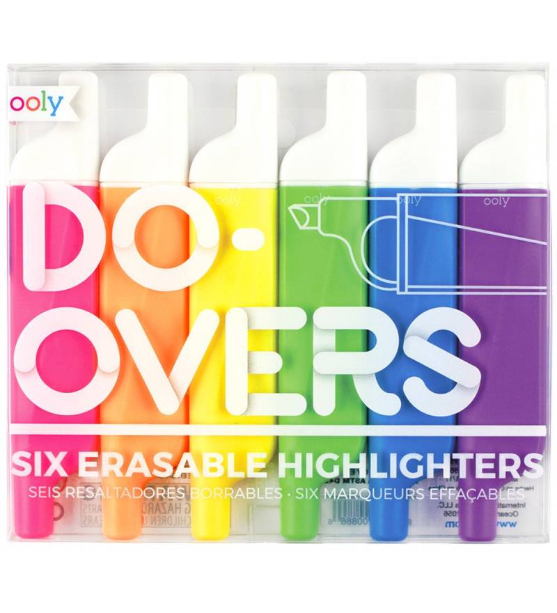 Ooly Textmarkers m. löschbarer Funktion - 6- st. - Ooly - One Size - Filzstifte Ooly Textmarkers m. löschbarer Funktion - 6- st. - Ooly - One Size - Filzstifte von Ooly